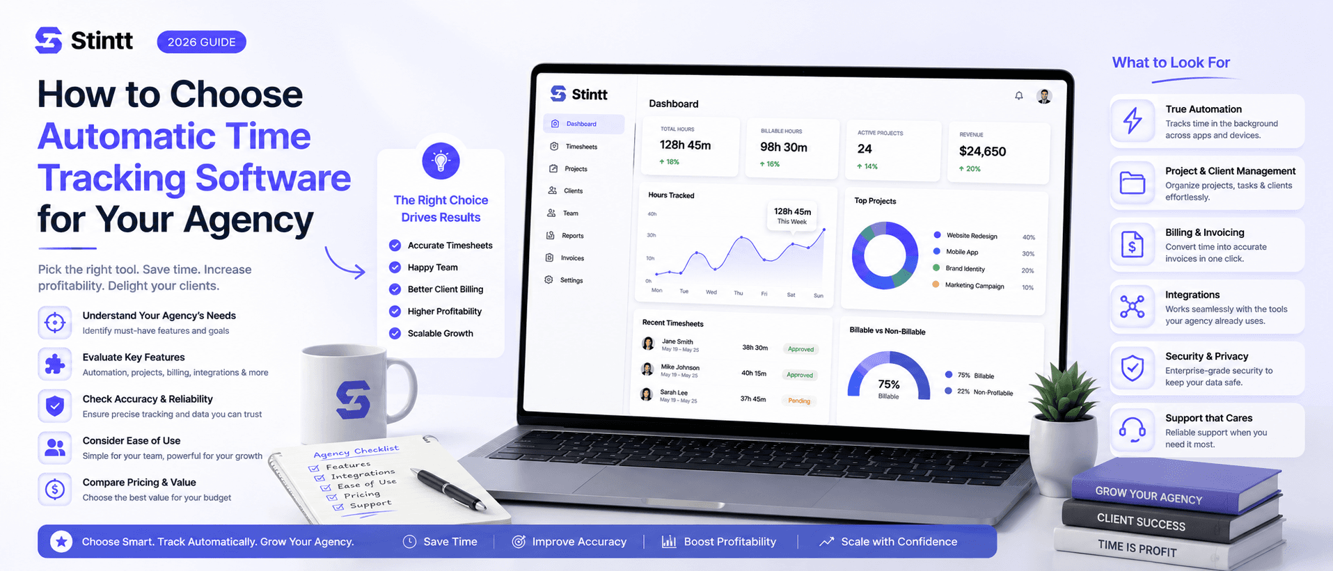 How to Choose Automatic Time Tracking Software for Your Agency